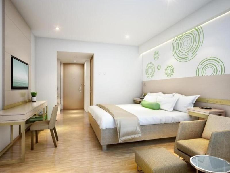 Greentree Inn Hotel Jianhe Subway Station North Palace Taiyuan Exteriör bild