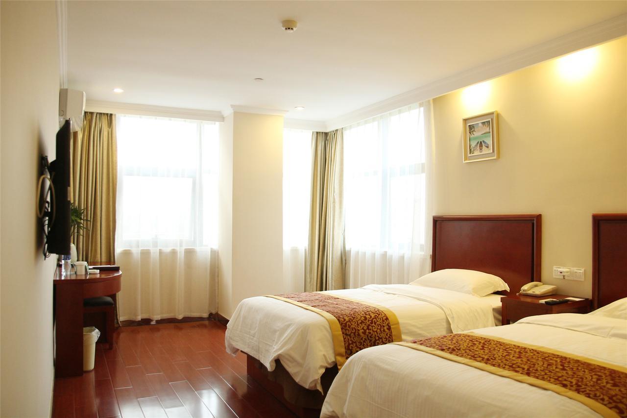 Greentree Inn Hotel Jianhe Subway Station North Palace Taiyuan Exteriör bild