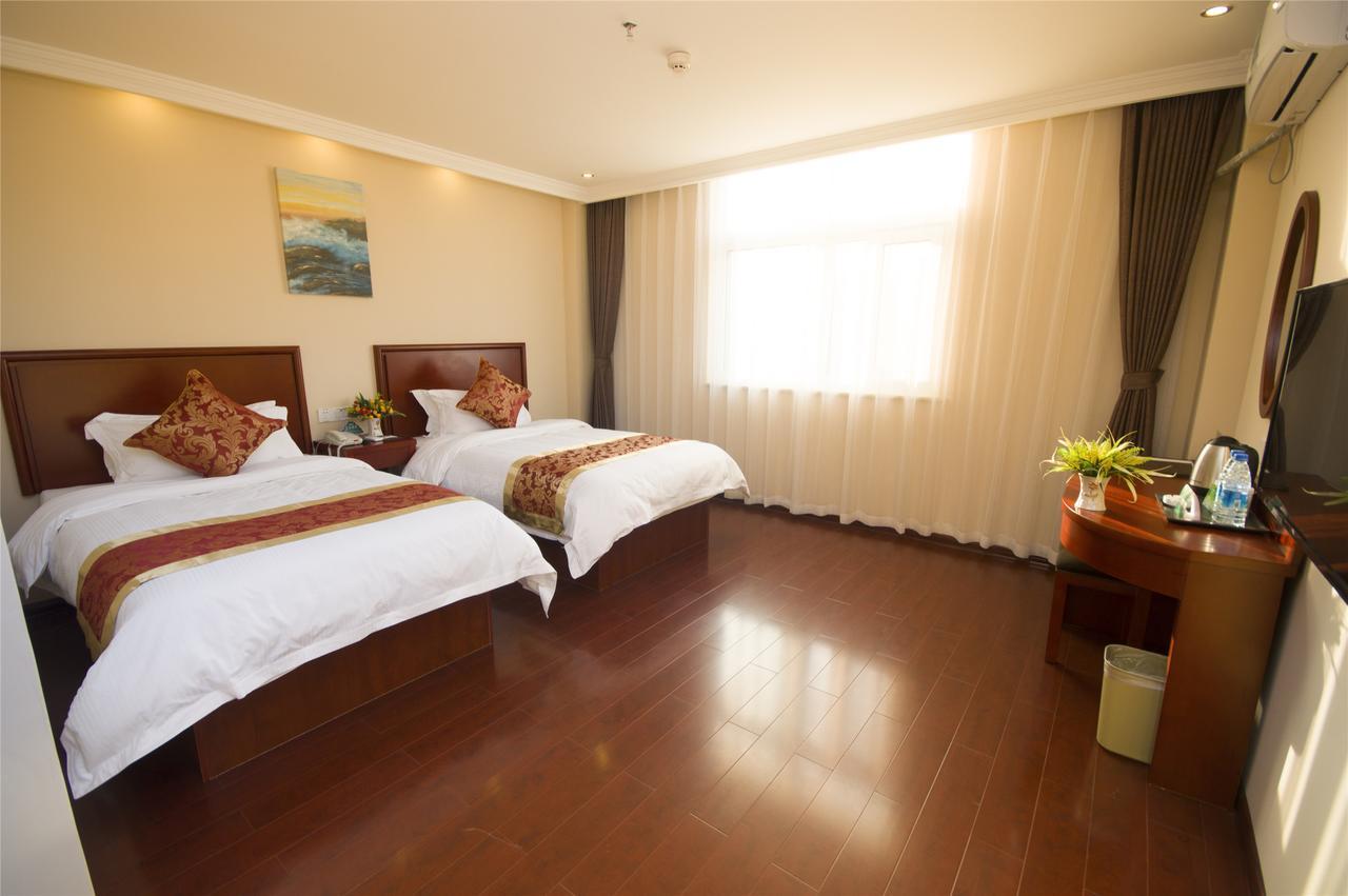 Greentree Inn Hotel Jianhe Subway Station North Palace Taiyuan Exteriör bild
