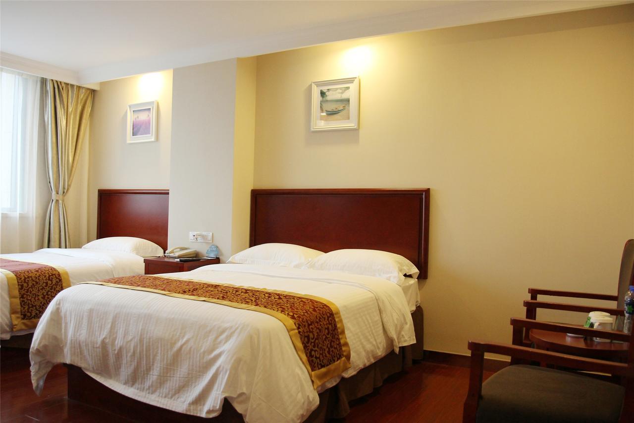 Greentree Inn Hotel Jianhe Subway Station North Palace Taiyuan Exteriör bild