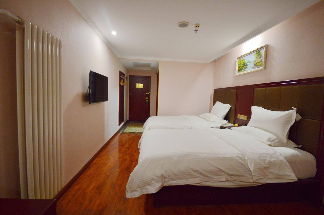 Greentree Inn Hotel Jianhe Subway Station North Palace Taiyuan Exteriör bild