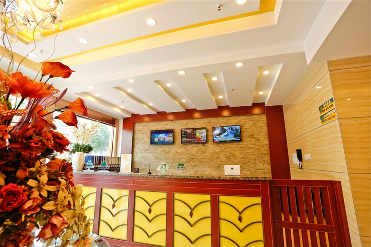Greentree Inn Hotel Jianhe Subway Station North Palace Taiyuan Exteriör bild