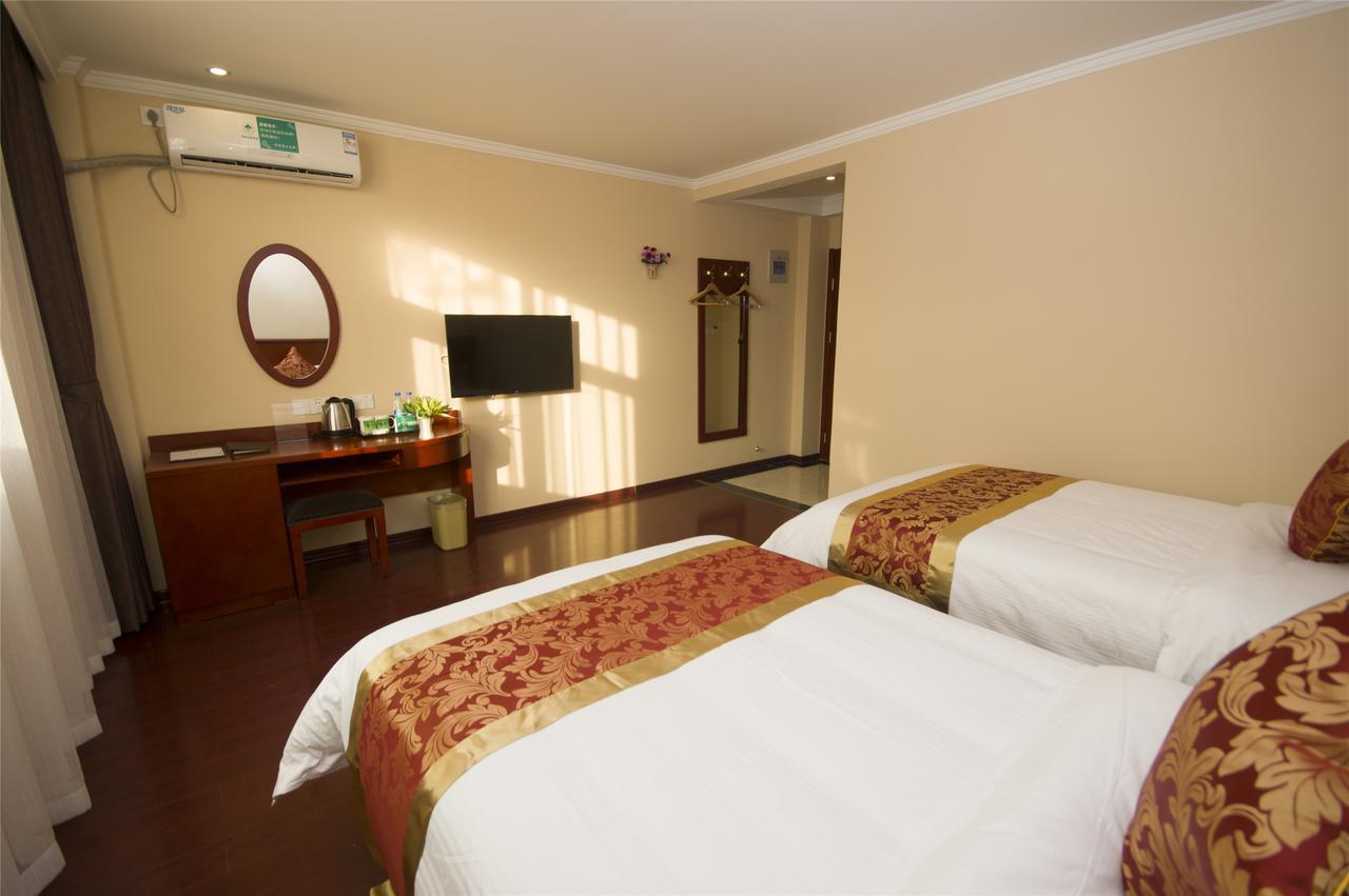 Greentree Inn Hotel Jianhe Subway Station North Palace Taiyuan Exteriör bild